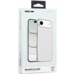 کاور شفاف آیفون ۱۷ Air مدل Delgado PC Case گرین‌لاین