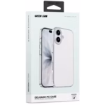 قاب شفاف آیفون 17 گرین لاین مدل Delgado PC – محافظ سخت و ضدزردی