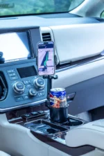 نگهدارنده گوشی و جا لیوانی خودرو مدل ۲ در ۱ گرین لاین