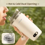 ماگ همزن خودکار ۳۵۰ میلی‌لیتری گرین لاین