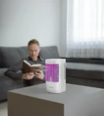 کولر آبی رومیزی کامپکت مخزن‌دار مدل Compact Air Cooler Fan گرین لاین