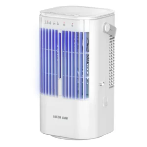 کولر آبی رومیزی کامپکت مخزن‌دار مدل Compact Air Cooler Fan گرین لاین