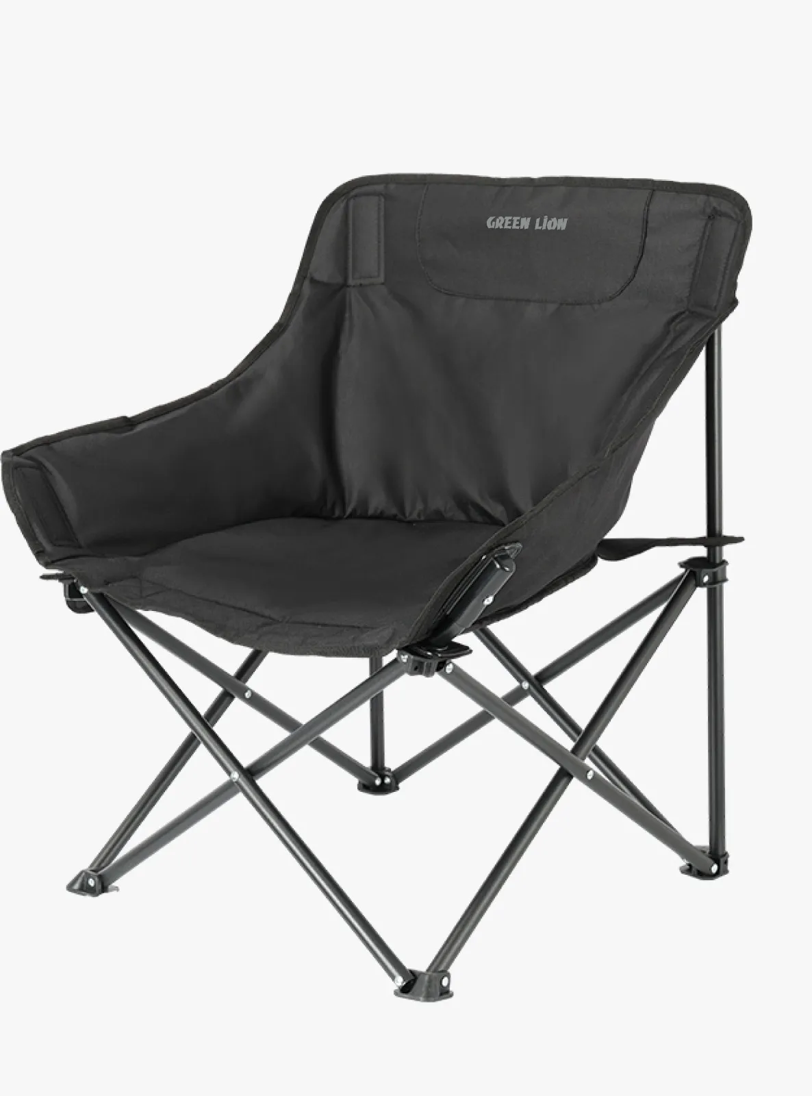 GNFLCHARBK-8383 صندلی تاشو کمپینگ مدل Ranger با پارچه 600D و فریم فلزی گرین لاین