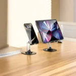 هولدر تاشو آلومینیومی گوشی و تبلت مدل M4 گرین لاین