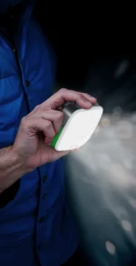 چراغ قابل حمل LED خاکستری مدل Lumenix Portable گرین لاین