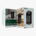 دستگاه قهوه‌ساز ترک مدل Mazaj گرین لاین - مشکی