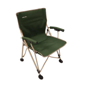 صندلی کمپینگ تاشو سبز تیره مدل Outdoor Camping Chair گرین لاین