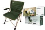 صندلی کمپینگ تاشو سبز تیره مدل Outdoor Camping Chair گرین لاین