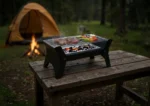میز باربیکیو تاشو کمپینگ مدل Qudra گرین لاین
