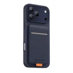 کاور چرمی iPhone 17 Pro مدل Regal Card Holder گرین لاین