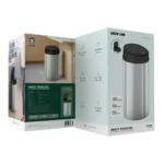 سطل زباله هوشمند استیل ۱۵ لیتری مدل Smart Trash Bin گرین لاین