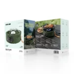 اجاق کمپینگ آهنی Solo Flame مدل Camping Stove گرین لاین