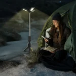 نور کمپینگ سه‌پایه گرین لاین مدل Trio Beam، رنگ مشکی