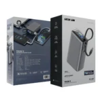 پاوربانک قابل‌حمل 25000 میلی‌آمپرساعت مدل Tron X گرین لاین