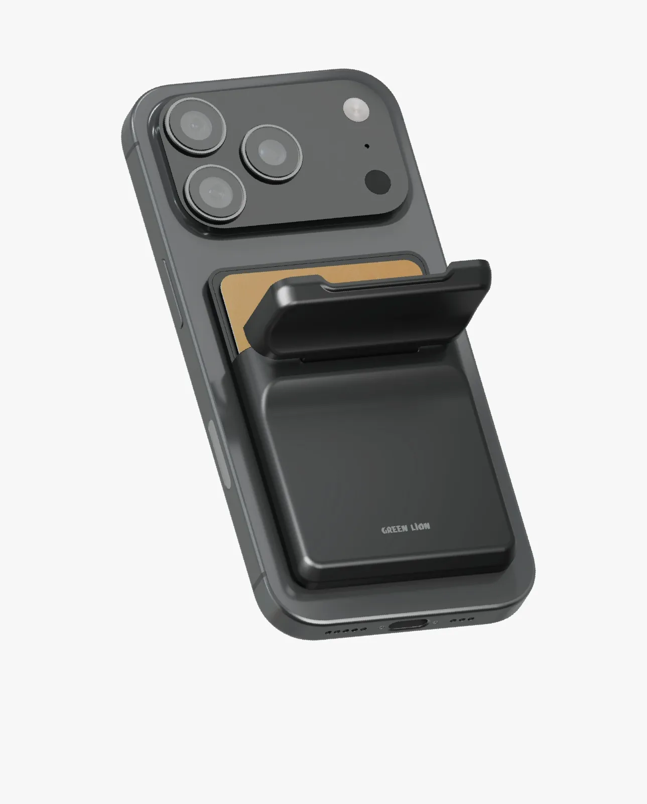 GNW3MGHLDBK-7284 کیف پول مگسیف iPhone مدل W3 با نگهدارنده کارت گرین لاین