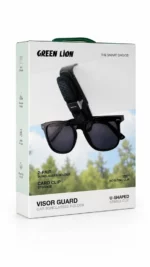 نگهدارنده عینک خودرو طرح فیبرکربن مدل Visor Guard گرین لاین