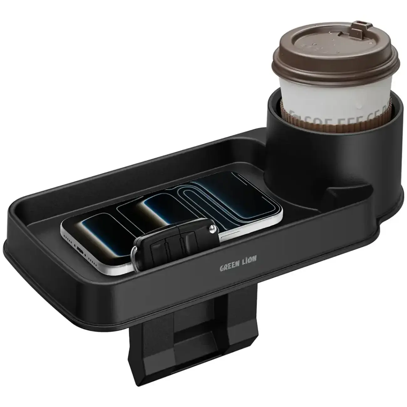 571655 ارگانایزر جا لیوان و سینی خودرو مدل Carvox Cup & Storage Organizer گرین لاین