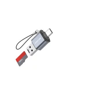 کارت خوان 2 در 1 USB-C/USB-A مدل Micro SD Reader گرین لاین
