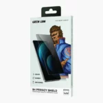 محافظ صفحه نمایش حریم شخصی Samsung Galaxy S26 Ultra مدل 9H Privacy Shield گرین لاین