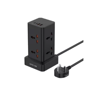 چندراهی برق مشکی مدل Power Tower 2500W گرین لاین