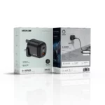 شارژر دیواری GaN دو پورت USB‑C و USB‑A مدل Q-Series PD35W گرین لاین