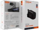 شارژر دیواری دو پورت USB‑C توان 45 وات مدل کوییک شارژ پرودو