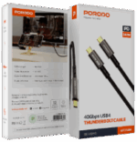 کابل USB4 تاندربولت 1.8 متری مدل 40Gbps پرودو