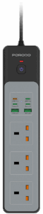 چندراهی برق چندمنظوره 3AC مدل Power Strip 3000W پرودو