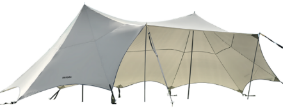 چادر سایه‌بان فضای باز Porodo Lifestyle مدل Outdoor Canopy Tent پورودو