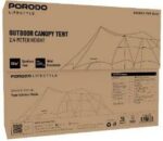 چادر سایه‌بان فضای باز Porodo Lifestyle مدل Outdoor Canopy Tent پورودو