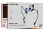 پایه نگهدارنده رومیزی آلومینیومی چند مفصله مدل Multi-Joint با نور RGB پورودو
