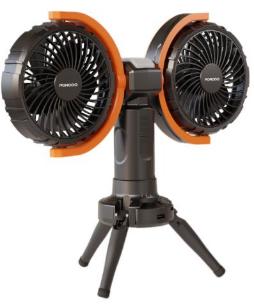 PDLFST150BK فن پرتابل دو سر چرخان مدل Dual-Head Oscillating پورودو لایفاستایل