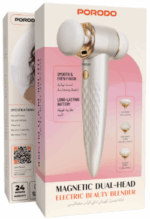 بلندر آرایشی برقی مگنتی دو سر مناسب Beauty Blender مدل Dual‑Head پرودو