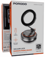 نگهدارنده گوشی مگ‌سیف مکشی برقی iPhone سری MagSafe مدل Vacuum Lock پورودو