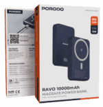 پاوربانک فشرده و قابل‌حمل 10000mAh مدل Ravo مگ‌سیف پورودو