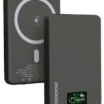 پاوربانک مغناطیسی 10000mAh مدل MagSafe با نمایشگر TFT پورودو