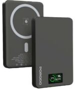 پاوربانک مغناطیسی 10000mAh مدل MagSafe با نمایشگر TFT پورودو
