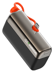 پاوربانک جیبی Porodo Pocket Volt 10000 mAh مدل کامپکت پورودو