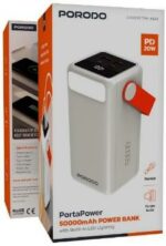 پاوربانک پرتابل Porodo PortaPower مدل 50000mAh LED پورودو