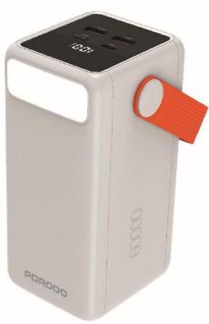 PDPBXRT60WH_2 پاوربانک پرتابل 60000 میلیآمپرساعت Porodo PortaPower مدل LED Lighting پرودو