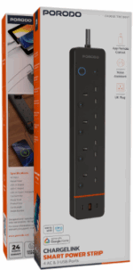 چندراهی برق هوشمند 4AC & USB-C Ports مدل Chargelink پورودو