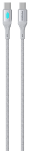 کابل شارژ بافته USB-C به USB-C مدل PD 240W پورودو