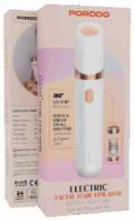 اپیلاتور صورت پلاستیکی مدل Electric Facial Hair Epilator پرودو