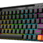 کیبورد گیمینگ مکانیکی نورپردازی چندحالته 84 Keys مدل SNK Red پورودو