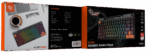 کیبورد گیمینگ مکانیکی نورپردازی چندحالته 84 Keys مدل SNK Red پورودو