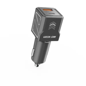 شارژر فندکی دو پورت خودرو مدل Dual Volt 60W گرین لاین