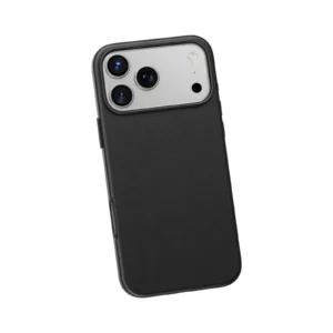 کاور چرمی محافظ لنزدار iPhone 17 Pro Max مدل Leather MagSafe گرین لاین