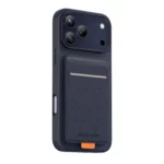کاور چرمی iPhone 17 Pro Max مدل Regal Magsafe Leather Case گرین لاین