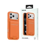 کاور چرمی iPhone 17 Pro Max مدل Regal Magsafe Leather Case گرین لاین