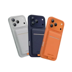 کاور چرمی iPhone 17 Pro Max مدل Regal Magsafe Leather Case گرین لاین